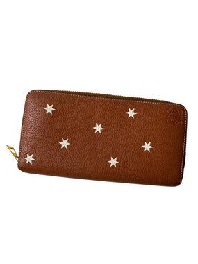 Loewe Wallet Star Motif Zip Around